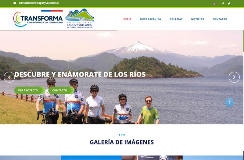 Chile Lagos y Volcanes - WDesign - Diseño Web Profesional