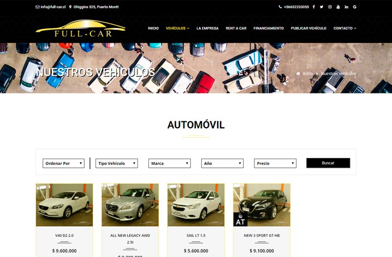 FULL-CAR - WDesign - Diseño Web Profesional