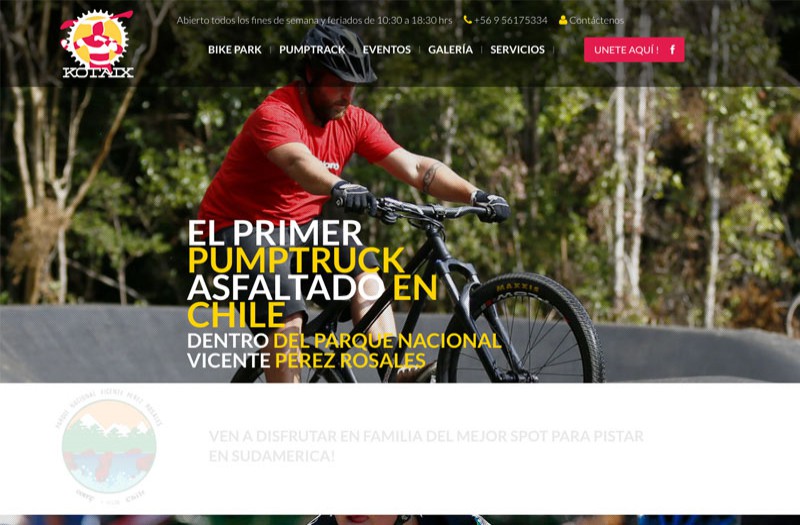 Kotaix Bike Park - WDesign - Diseño Web Profesional